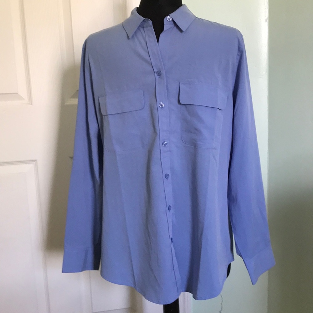 Chico’s  woman shirts Sz 2(12-14),